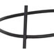 Indra 26.25 inch Natural / Black Counter Stool